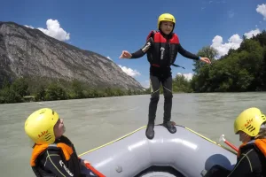 Kinderrafting in Ötztal-Bahnhof
