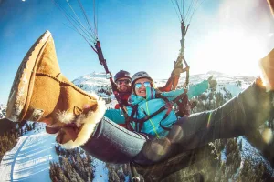 Tandem Paragliding in Salzburg am Gaisberg