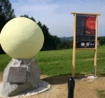 Planetenwanderweg: Darstellung der gewaltigen Entfernungen im Sonnensystem