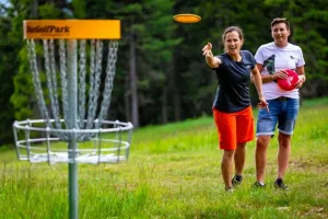 DiscGolf am Kreischberg – Spielspaß auf 1.800 Metern