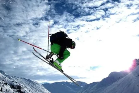 Freeride-Training auf der Turracher Höhe – Abfahrt vom Rinsennock Bild 2