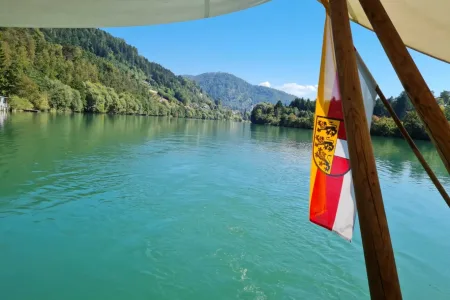 Kulturfloßfahrt auf der Drau Bild 5