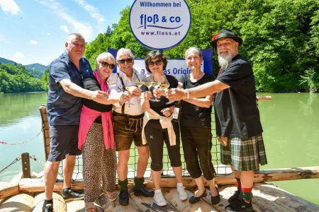 Floßfahrten am Rande des Nationalparks Kalkalpen Bild 3