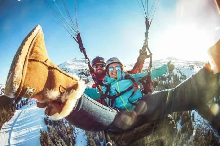 Tandem Paragliding in Salzburg am Gaisberg Bild 1