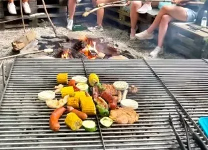 Grillen im Kletterpark Mönichkirchen Bild 1
