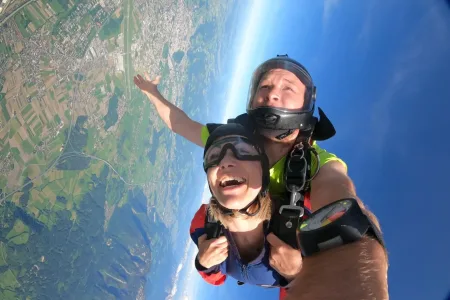 Tandemsprung im Salzburgerland Bild 1