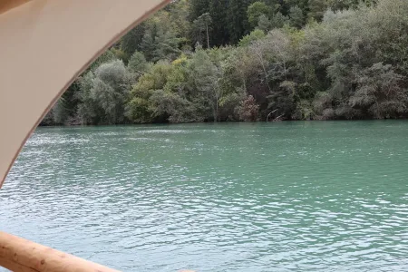 Grenzüberschreitende Floßfahrt auf der Drau Bild 3