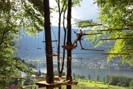 Kletterwald in Ossiach – Höhenabenteuer am Ossiacher See Bild 2