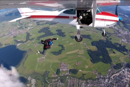 Tandemsprung im Salzburgerland Bild 2