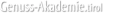 Genuss-Akademie Tirol Logo